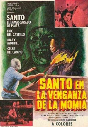 Santo en la venganza de la momia
