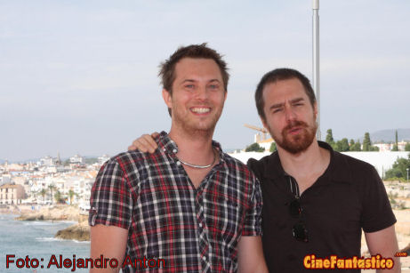 Moon: Duncan Jones y Sam Rockwell