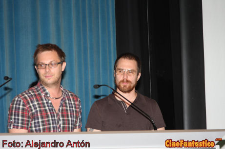 Moon: Duncan Jones y Sam Rockwell