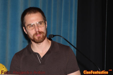 Moon: Duncan Jones y Sam Rockwell