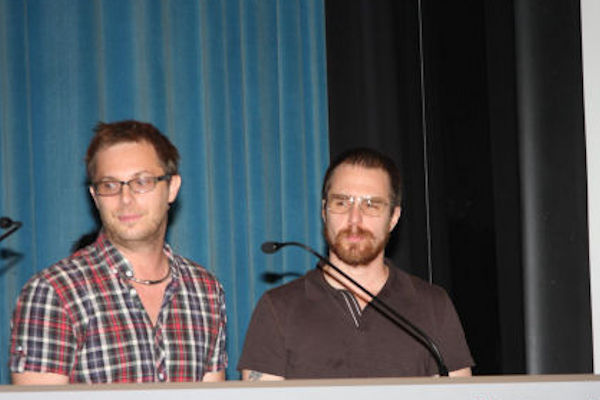 Moon: Duncan Jones y Sam Rockwell