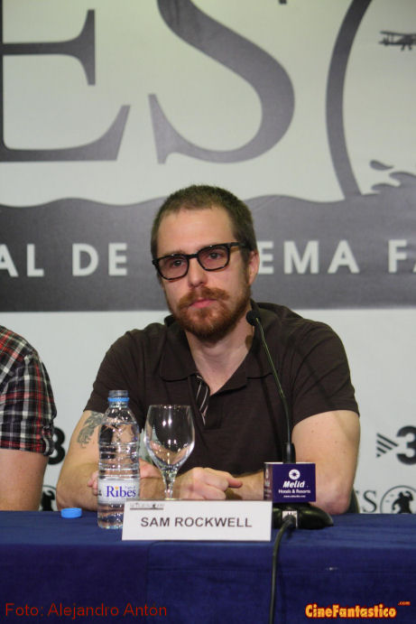 Moon: Duncan Jones y Sam Rockwell