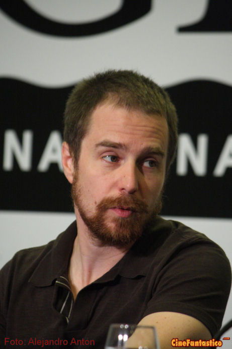 Moon: Duncan Jones y Sam Rockwell